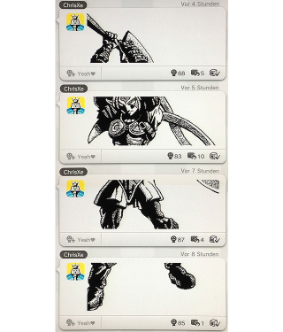 Illustration for article titled So The Wii U's Touchscreen Can Do Amazing Zelda Sketches
